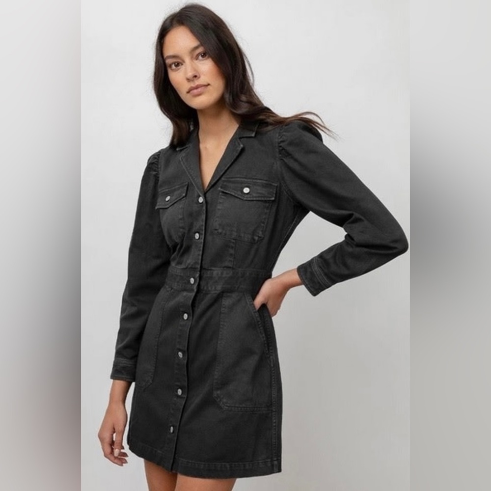 RAILS Lisette Mini Dress in Black